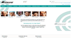 Desktop Screenshot of germainelabs.com